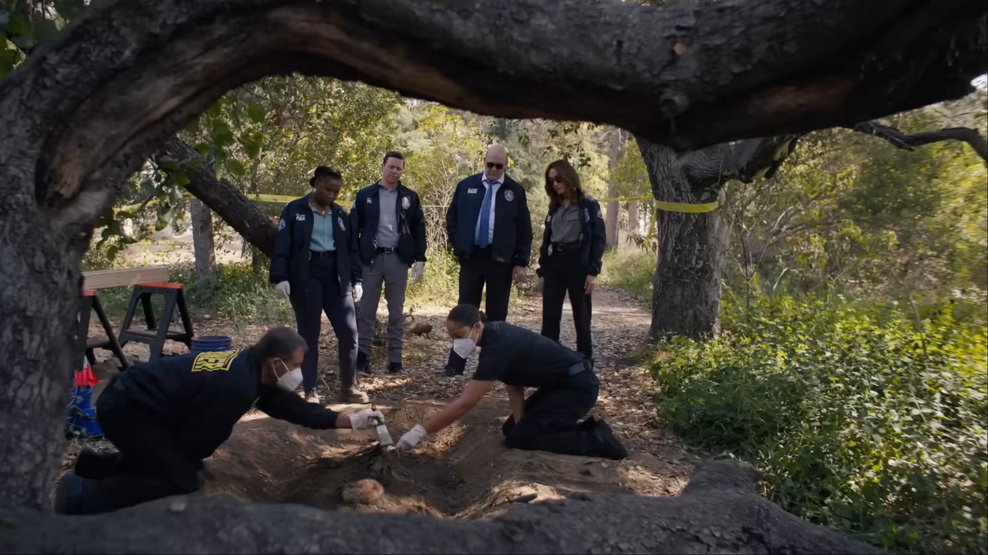Ballard and her team uncover chilling new evidence in Ballard season 1 that deepens the conspiracy. (Image via Prime Video)